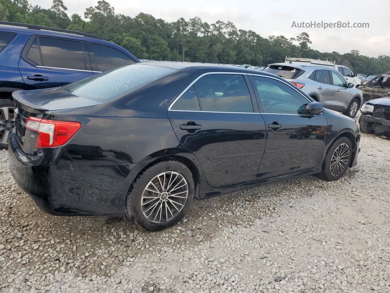 2013 Toyota Camry L Black vin: 4T1BF1FK7DU225533