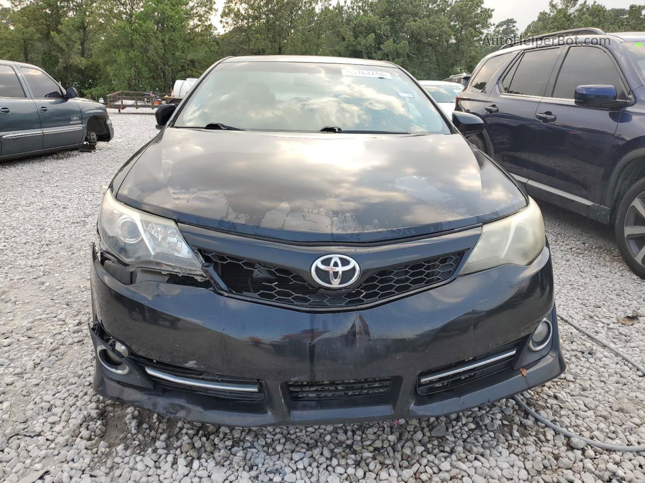 2013 Toyota Camry L Black vin: 4T1BF1FK7DU225533