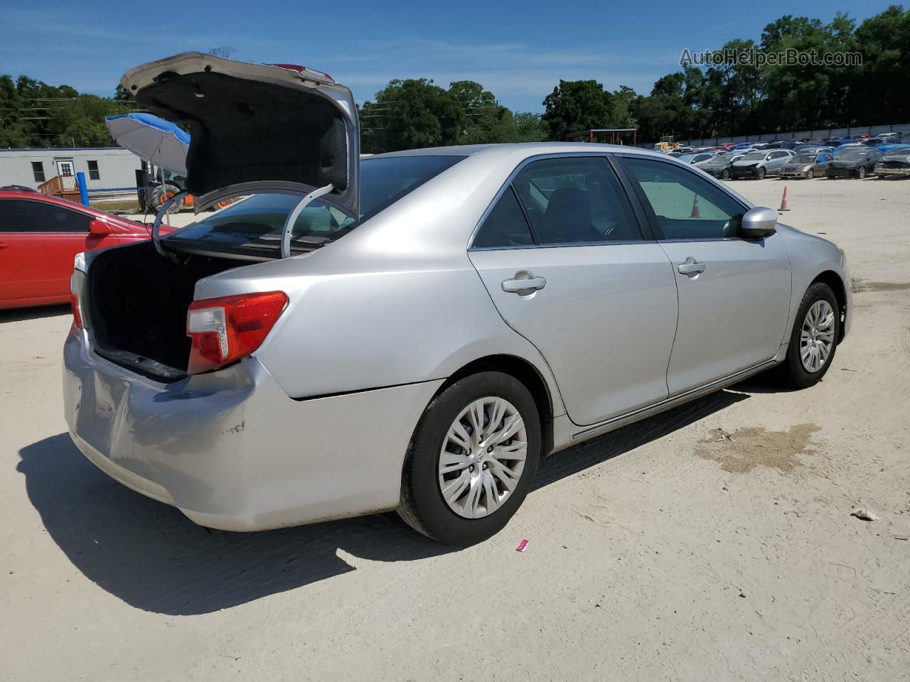 2013 Toyota Camry L Серебряный vin: 4T1BF1FK7DU265367