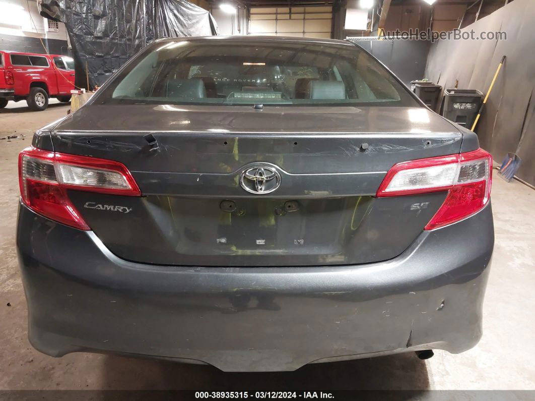 2013 Toyota Camry Se Серый vin: 4T1BF1FK7DU270066