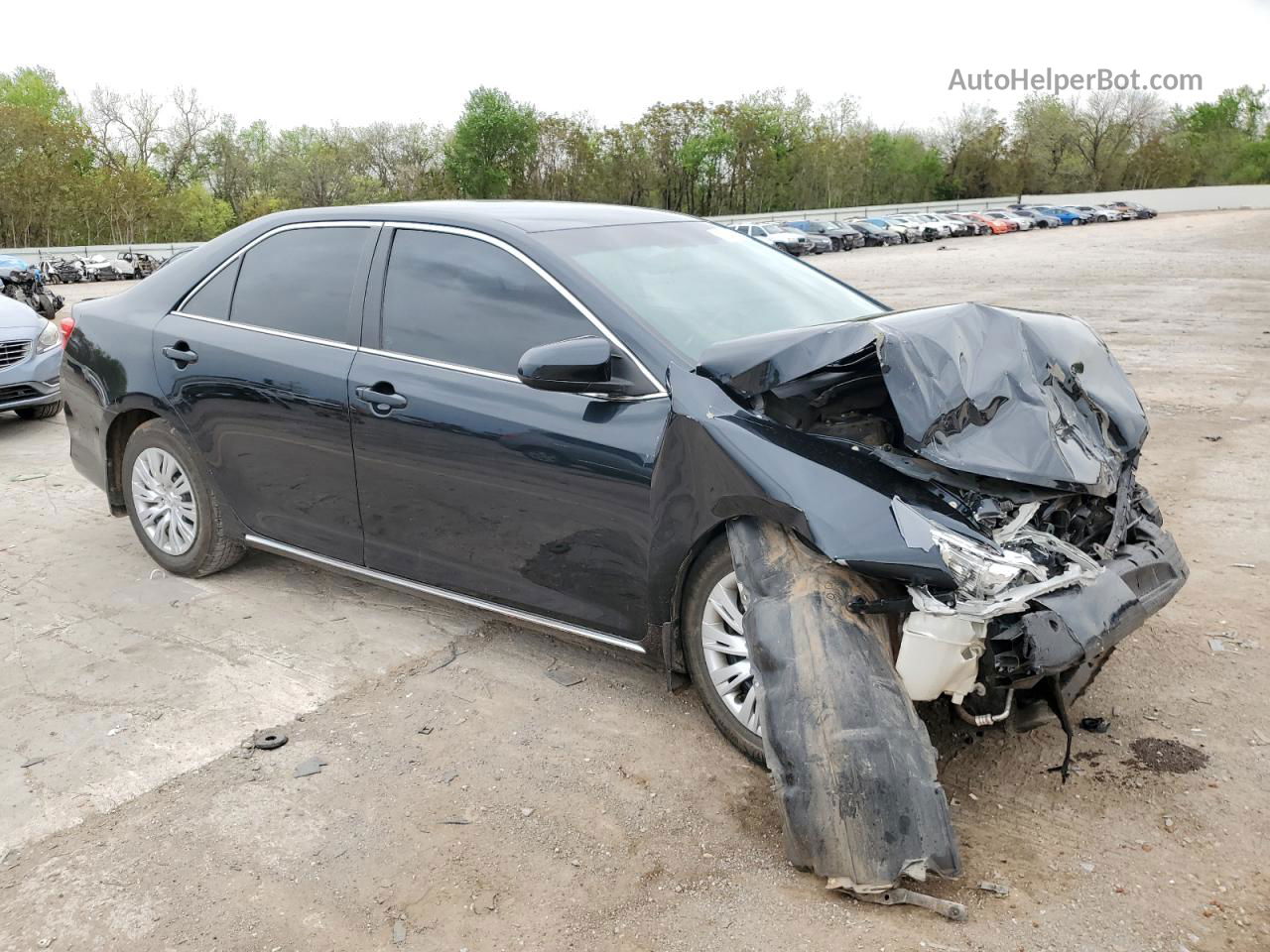 2013 Toyota Camry L Black vin: 4T1BF1FK7DU283674