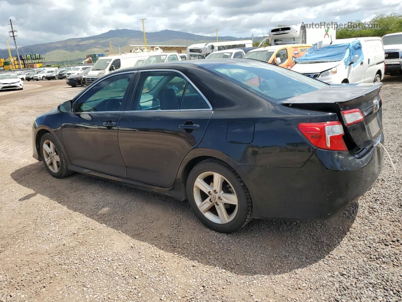 2013 Toyota Camry L Black vin: 4T1BF1FK7DU699143