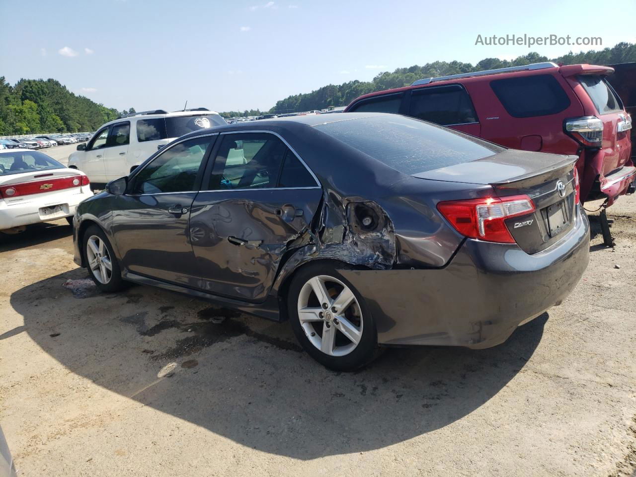 2013 Toyota Camry L Gray vin: 4T1BF1FK7DU702736