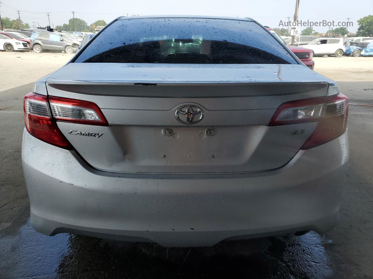 2014 Toyota Camry L Серебряный vin: 4T1BF1FK7EU342501