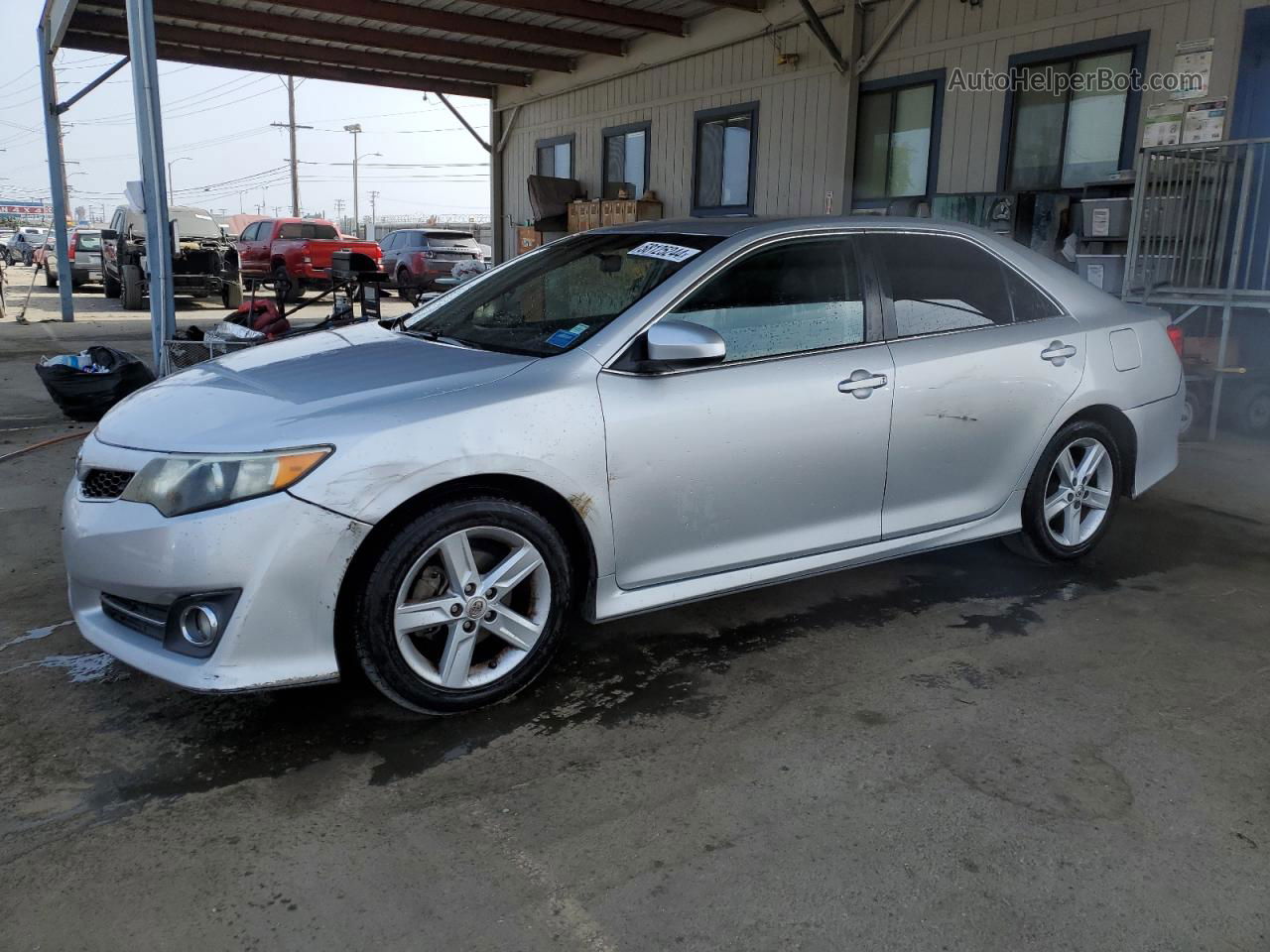 2014 Toyota Camry L Silver vin: 4T1BF1FK7EU342501