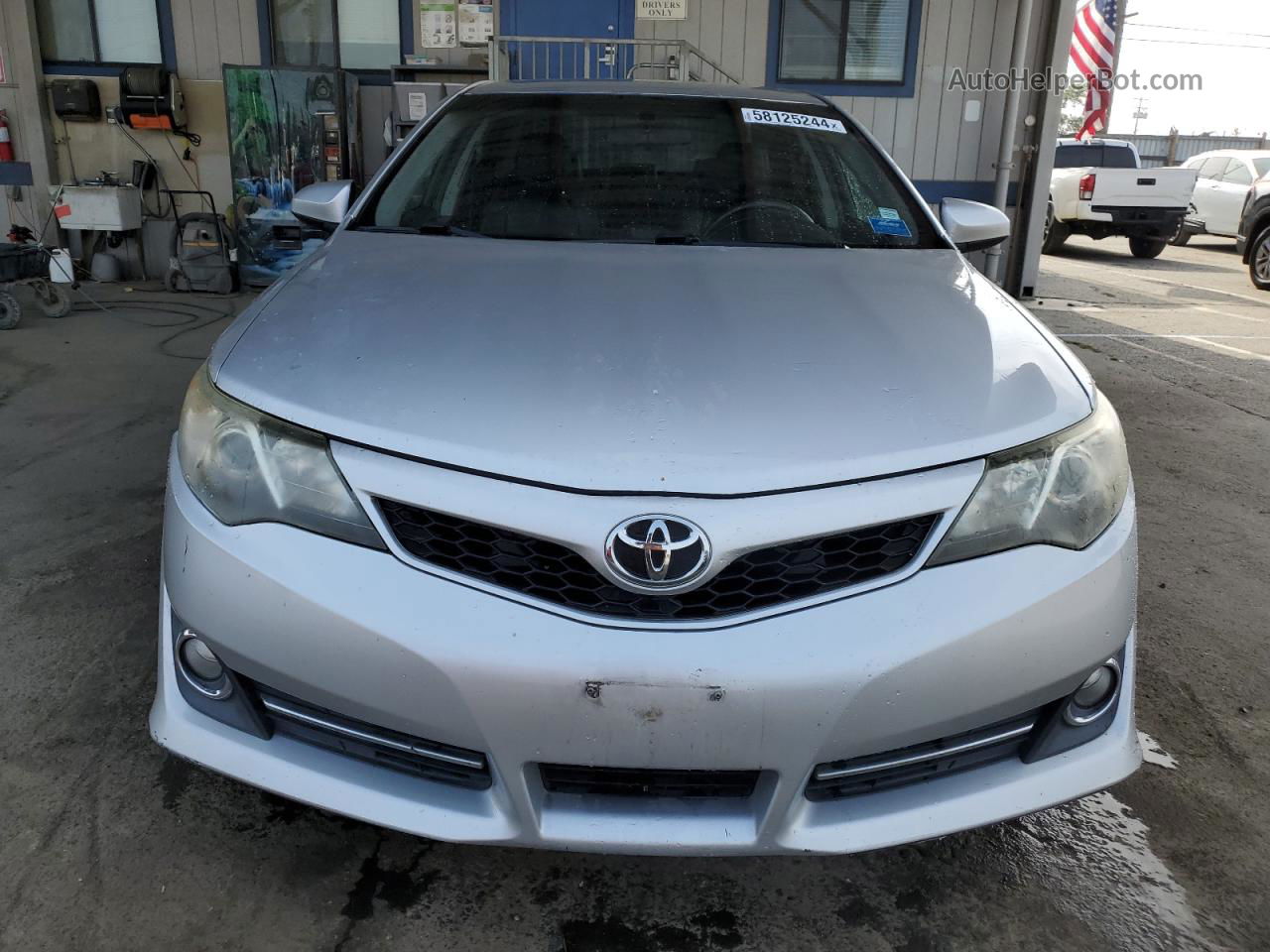 2014 Toyota Camry L Silver vin: 4T1BF1FK7EU342501