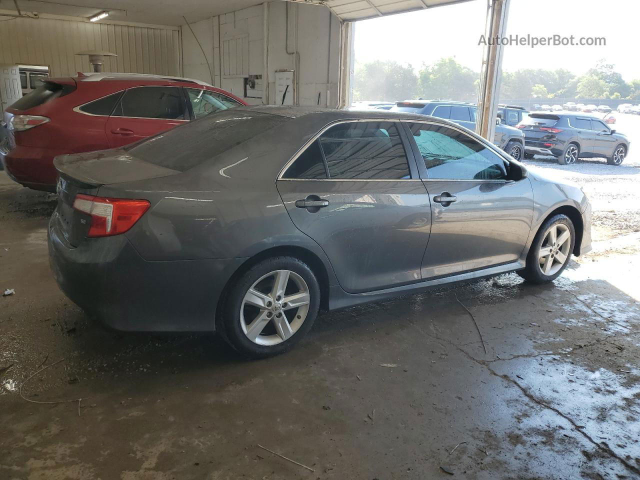 2014 Toyota Camry L Gray vin: 4T1BF1FK7EU360951