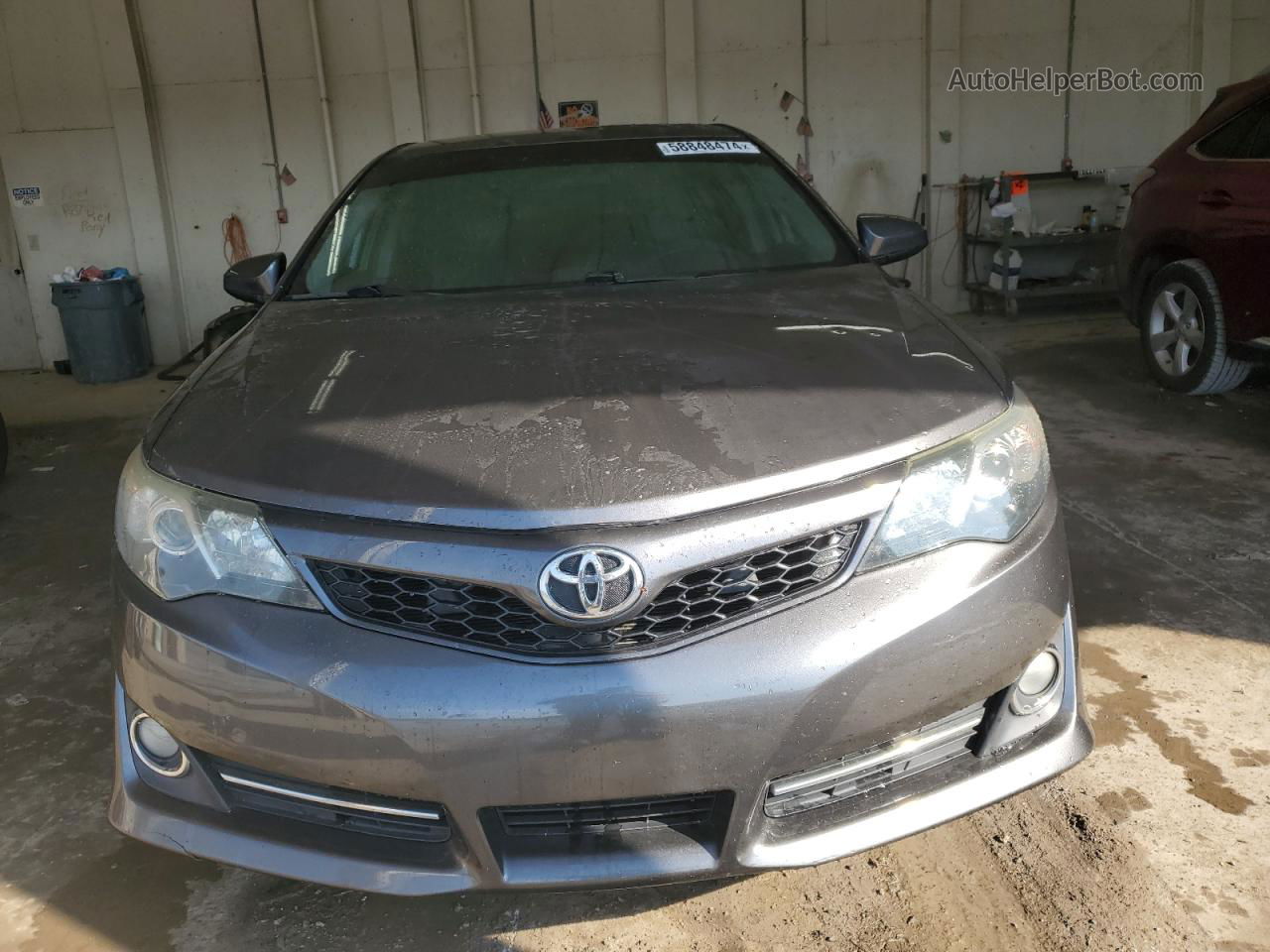 2014 Toyota Camry L Gray vin: 4T1BF1FK7EU360951