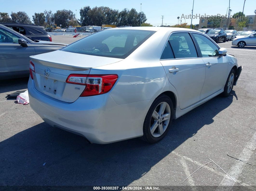 2014 Toyota Camry Se Silver vin: 4T1BF1FK7EU441903