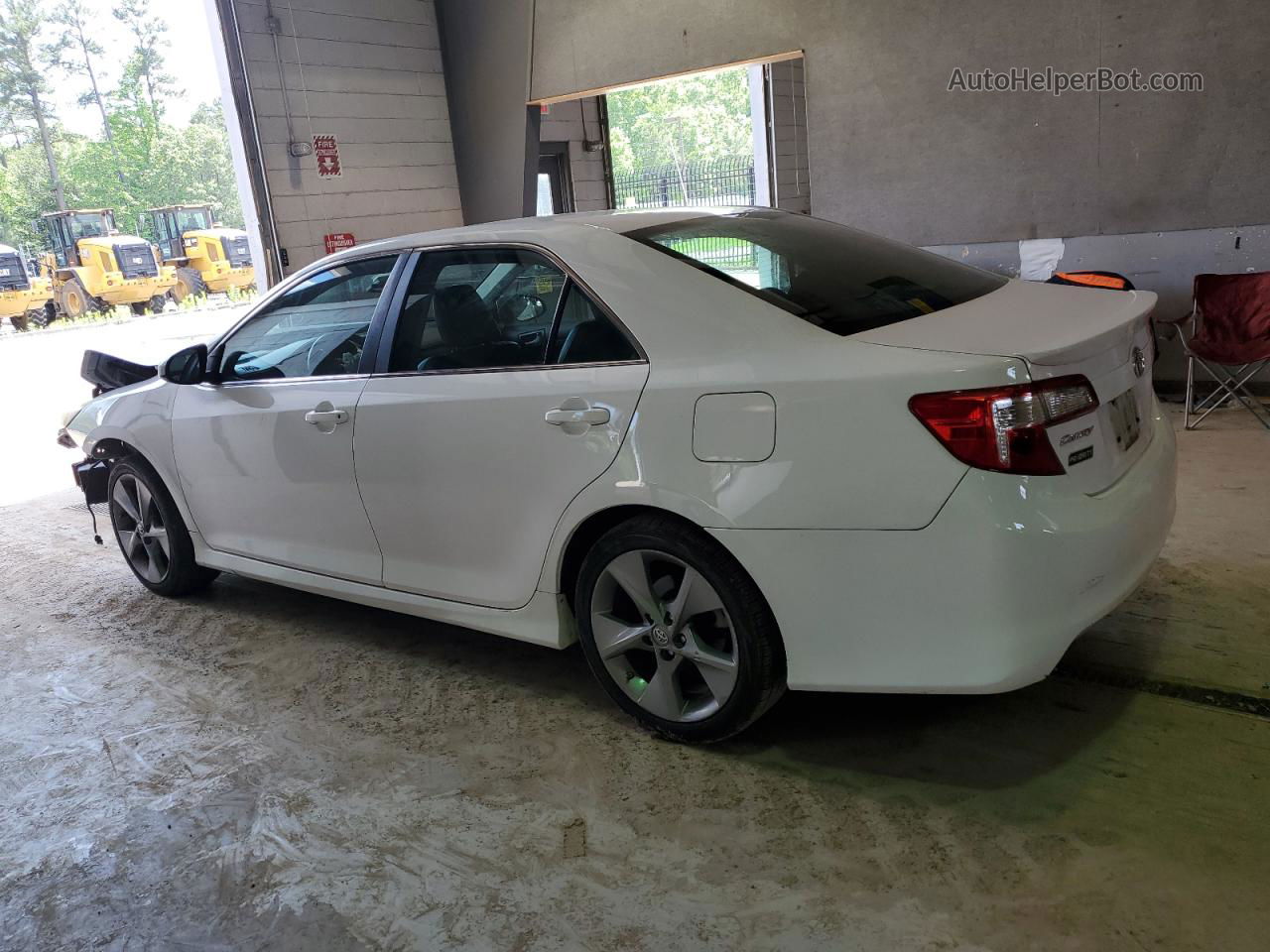 2014 Toyota Camry L Белый vin: 4T1BF1FK7EU457096