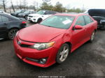 2014 Toyota Camry Se Red vin: 4T1BF1FK7EU731249