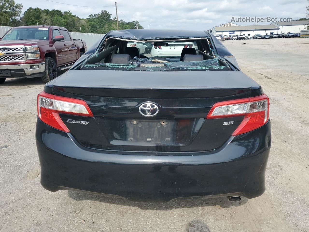 2014 Toyota Camry L Black vin: 4T1BF1FK7EU756961