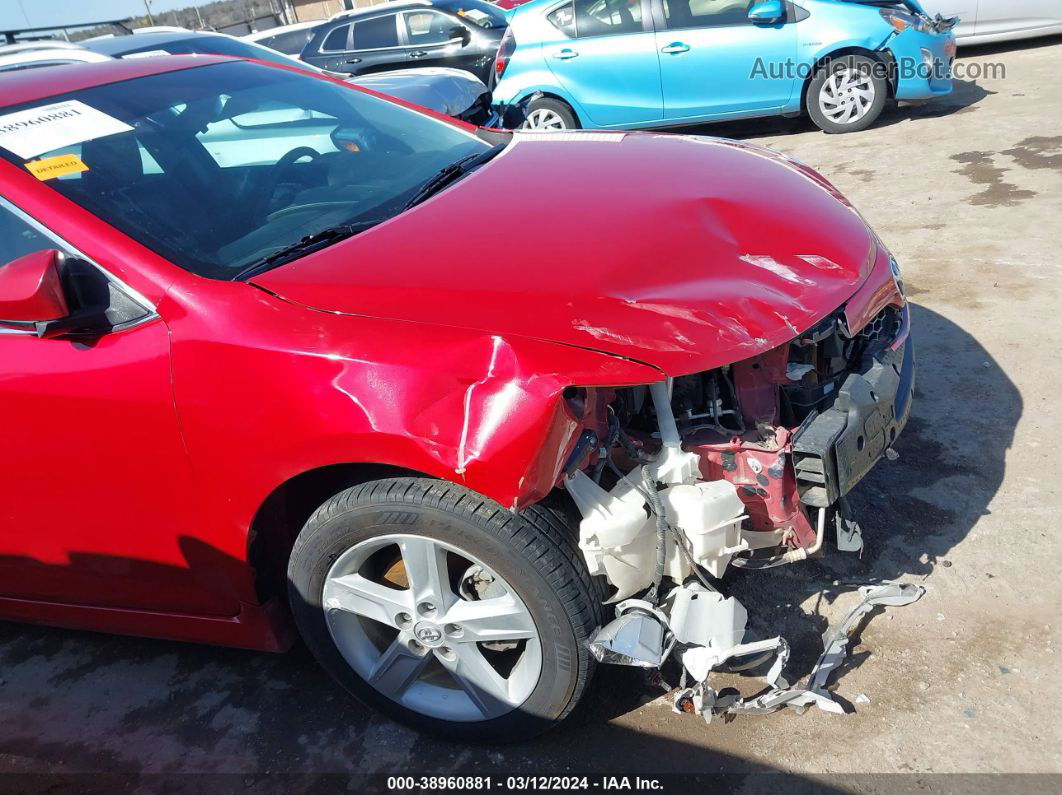 2014 Toyota Camry Se Red vin: 4T1BF1FK7EU809545