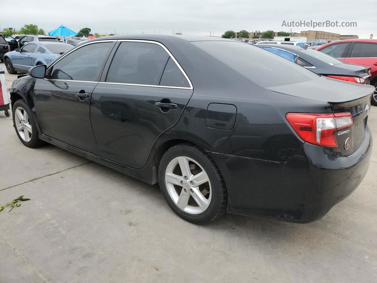 2014 Toyota Camry L Black vin: 4T1BF1FK7EU858096