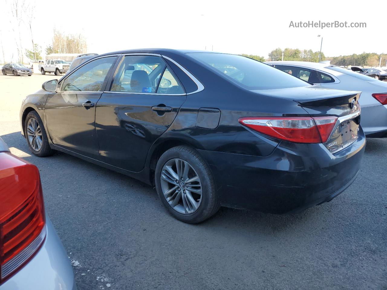 2016 Toyota Camry Le Черный vin: 4T1BF1FK7GU119121