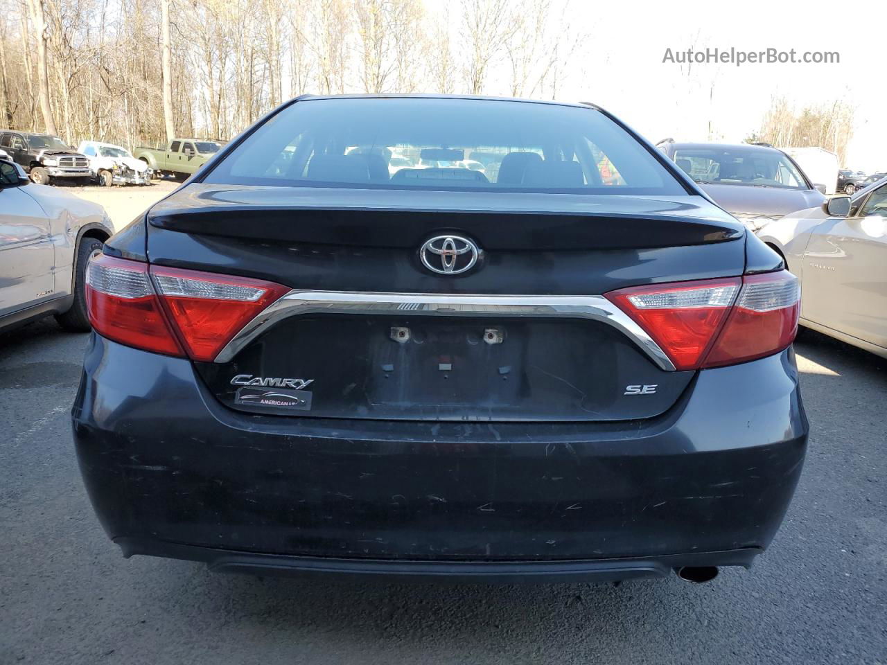 2016 Toyota Camry Le Black vin: 4T1BF1FK7GU119121