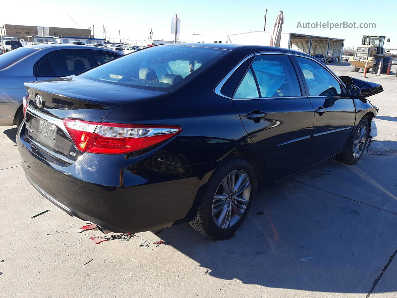 2016 Toyota Camry Le Черный vin: 4T1BF1FK7GU120348