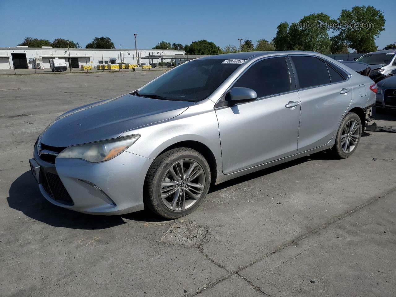 2016 Toyota Camry Le Silver vin: 4T1BF1FK7GU141135