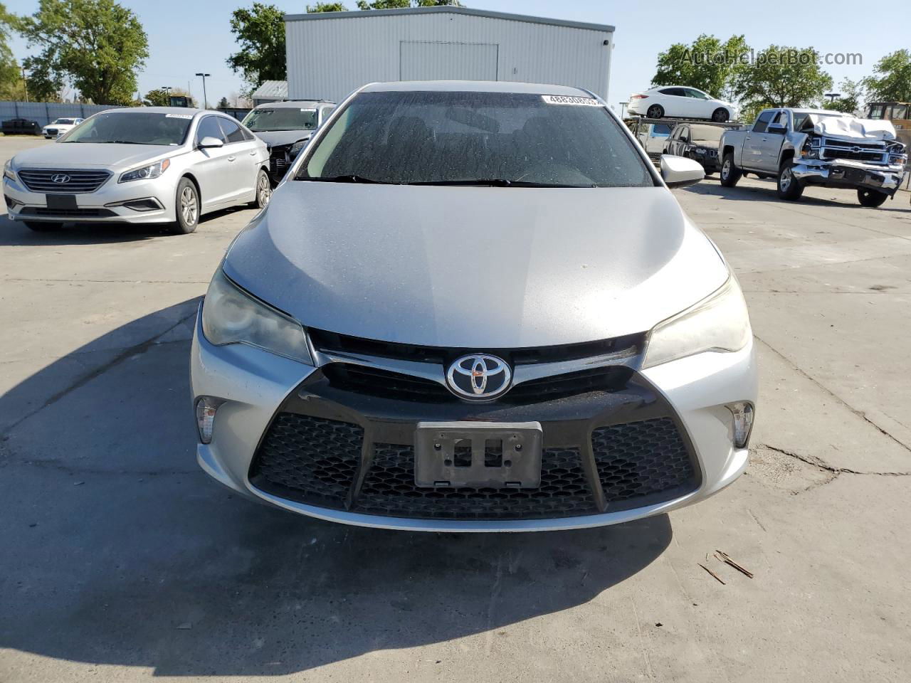 2016 Toyota Camry Le Серебряный vin: 4T1BF1FK7GU141135