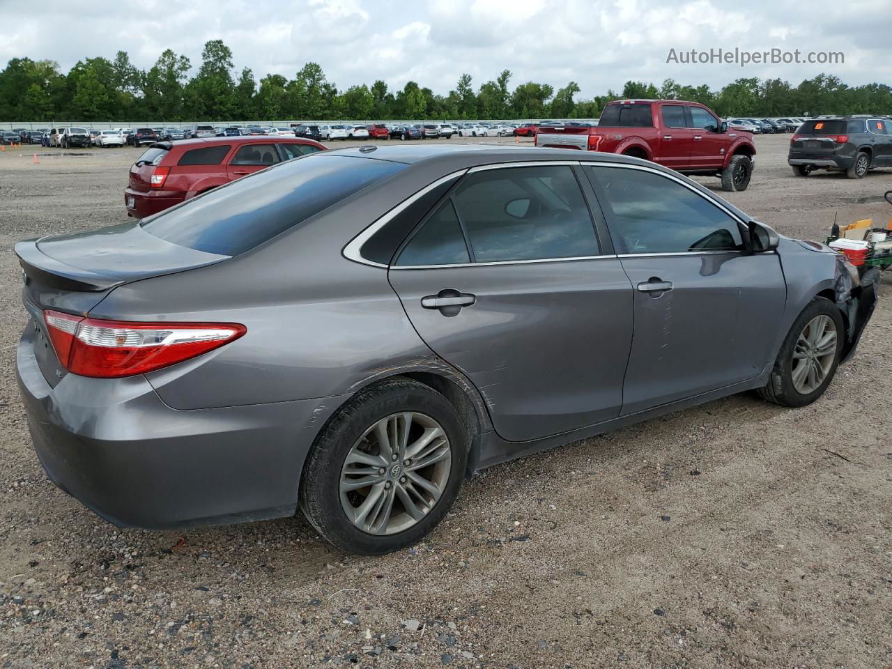 2016 Toyota Camry Le Gray vin: 4T1BF1FK7GU200796