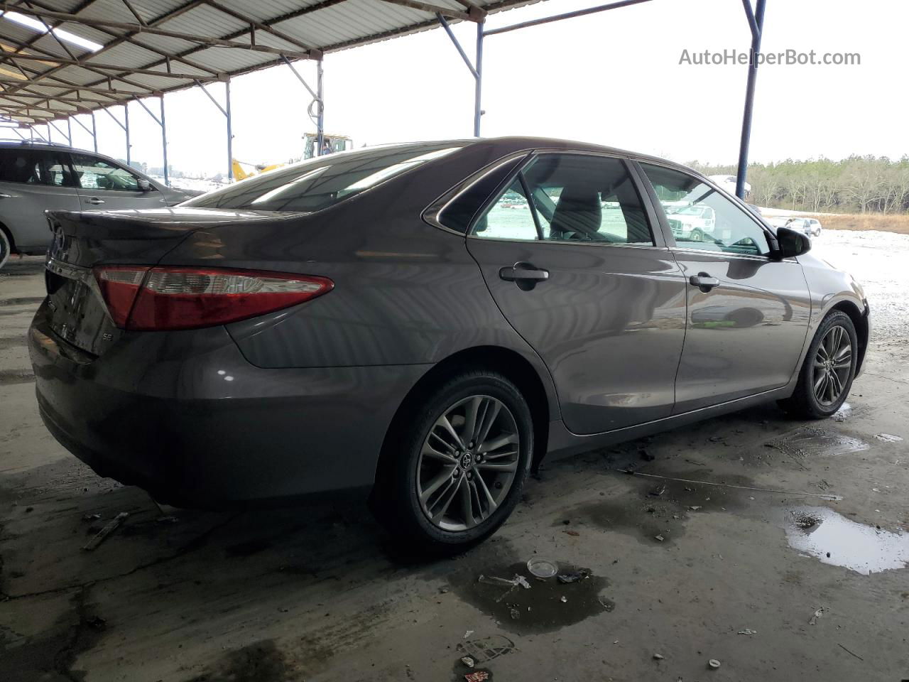 2016 Toyota Camry Le Gray vin: 4T1BF1FK7GU255491