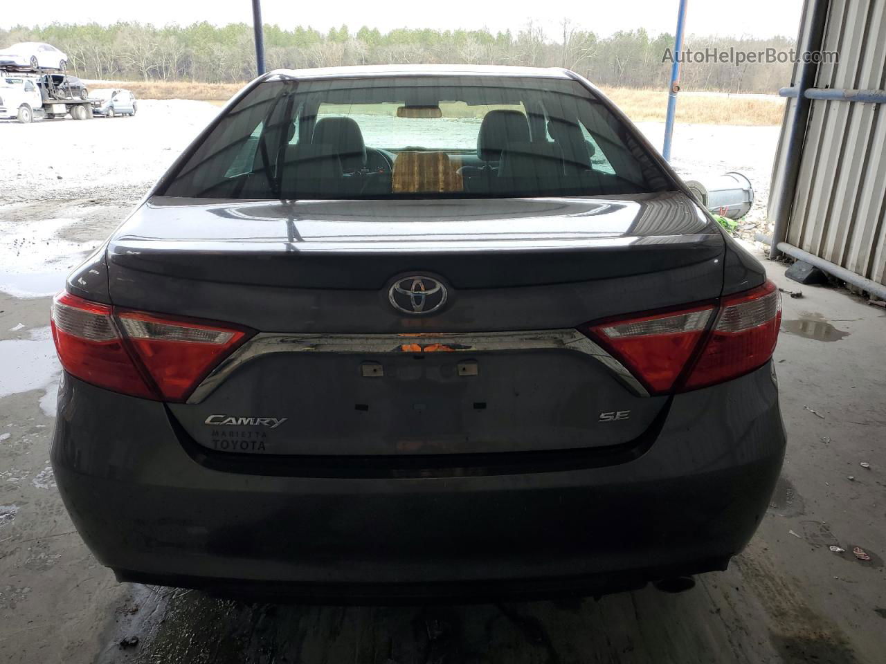 2016 Toyota Camry Le Gray vin: 4T1BF1FK7GU255491