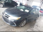 2016 Toyota Camry Se Black vin: 4T1BF1FK7GU255958