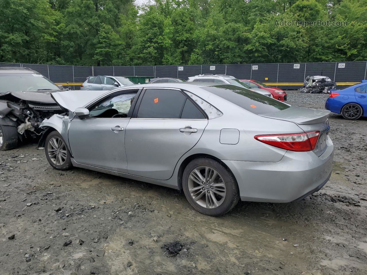 2016 Toyota Camry Le Silver vin: 4T1BF1FK7GU265521