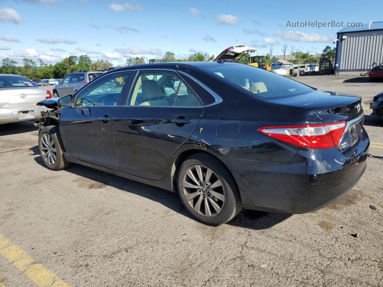 2016 Toyota Camry Le Black vin: 4T1BF1FK7GU507434