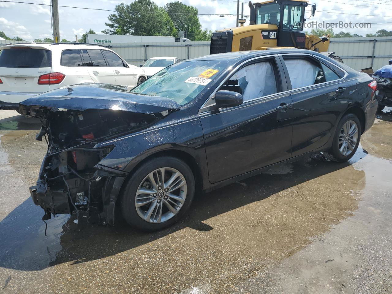 2016 Toyota Camry Le Black vin: 4T1BF1FK7GU511015