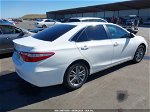 2016 Toyota Camry Se White vin: 4T1BF1FK7GU523066