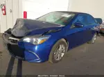 2016 Toyota Camry Xle/se/xse/le Blue vin: 4T1BF1FK7GU530471