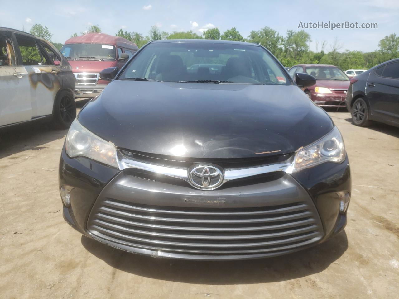 2016 Toyota Camry Le Black vin: 4T1BF1FK7GU560652