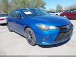 2016 Toyota Camry Se Синий vin: 4T1BF1FK7GU569769