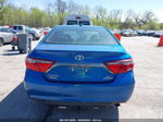 2016 Toyota Camry Se Blue vin: 4T1BF1FK7GU569769