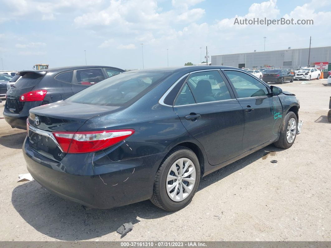 2016 Toyota Camry Le Black vin: 4T1BF1FK7GU614645