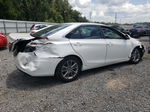 2017 Toyota Camry Le White vin: 4T1BF1FK7HU306943