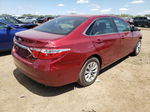 2017 Toyota Camry Le Burgundy vin: 4T1BF1FK7HU735919