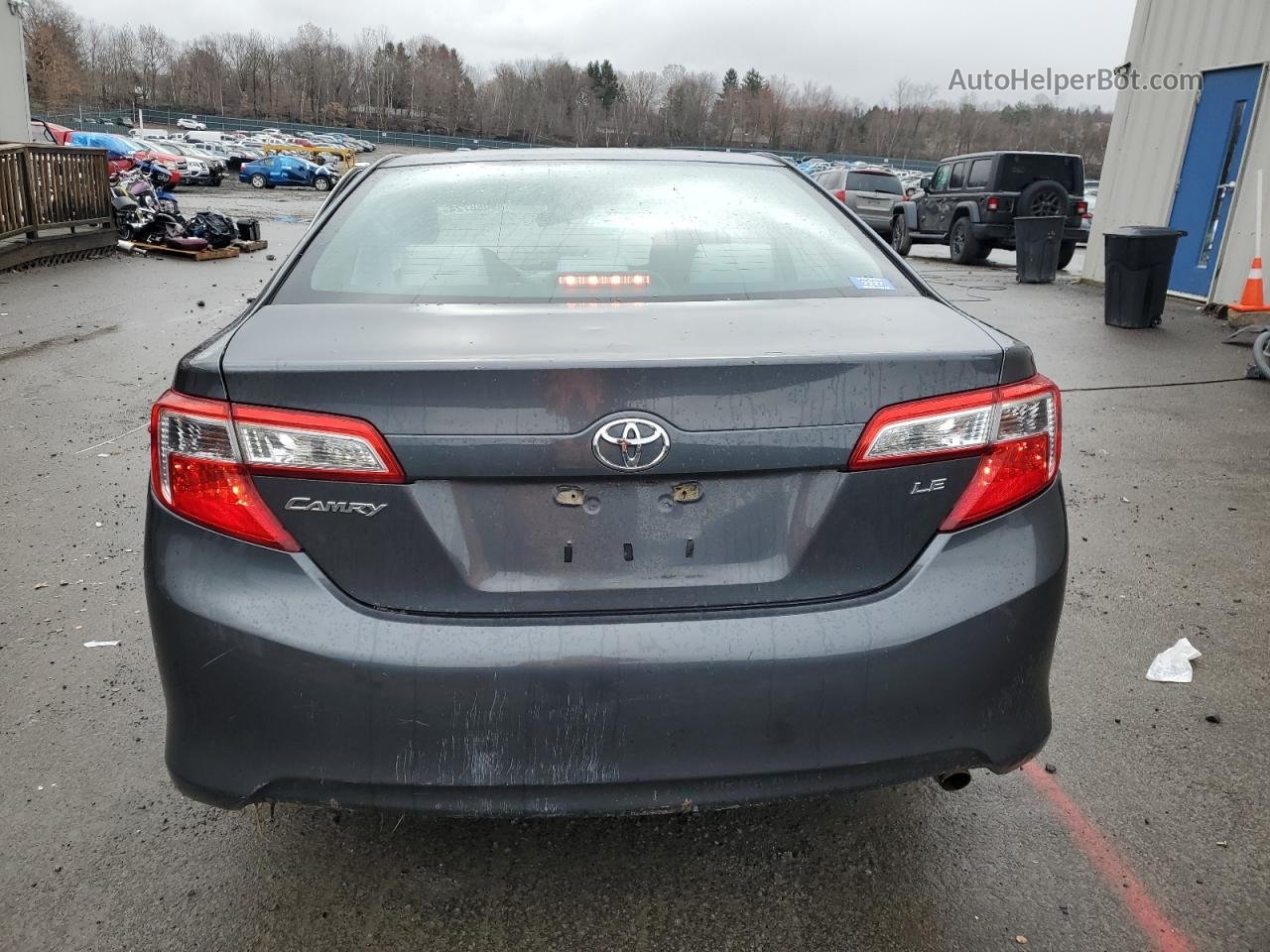 2012 Toyota Camry Base Черный vin: 4T1BF1FK8CU002965