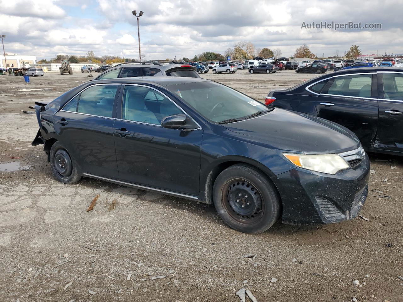 2012 Toyota Camry Base Black vin: 4T1BF1FK8CU004358