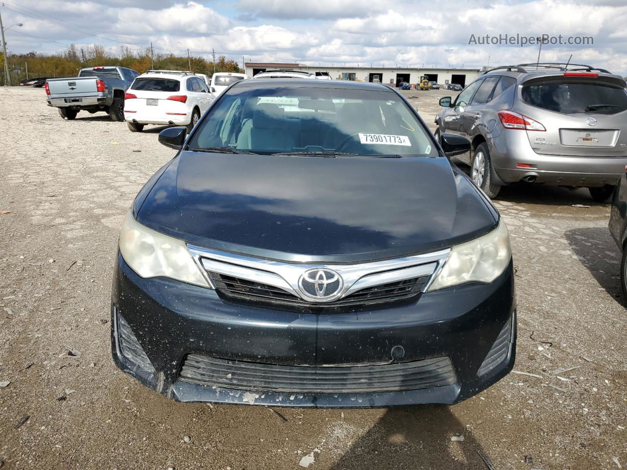 2012 Toyota Camry Base Black vin: 4T1BF1FK8CU004358