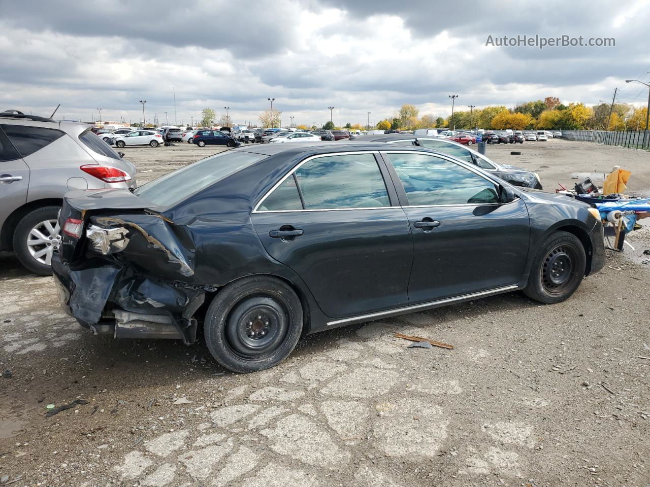 2012 Toyota Camry Base Black vin: 4T1BF1FK8CU004358