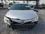 2012 Toyota Camry Base Silver vin: 4T1BF1FK8CU030605