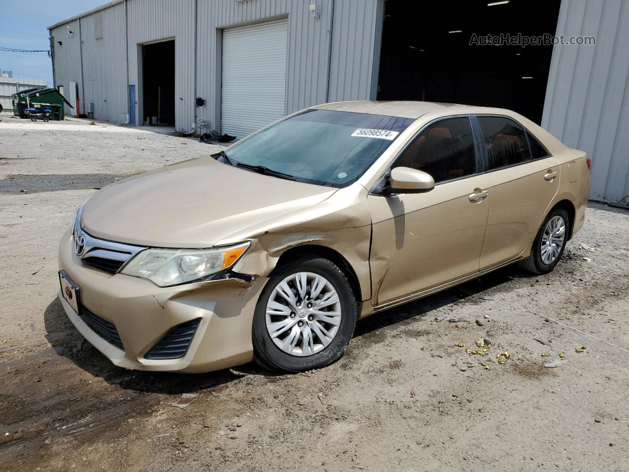 2012 Toyota Camry Base Gold vin: 4T1BF1FK8CU070196