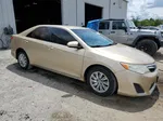 2012 Toyota Camry Base Золотой vin: 4T1BF1FK8CU070196