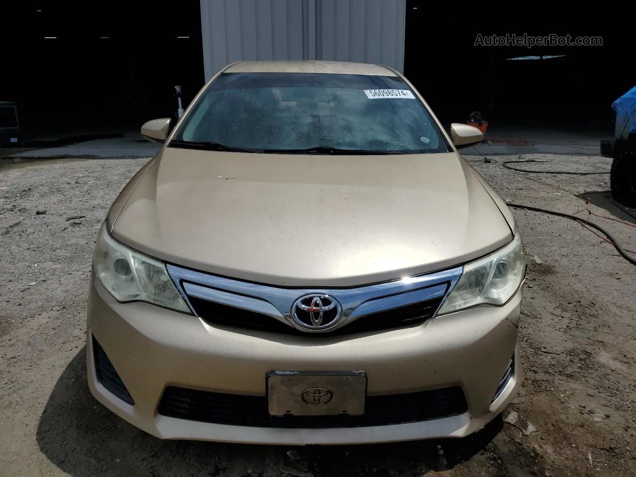 2012 Toyota Camry Base Золотой vin: 4T1BF1FK8CU070196