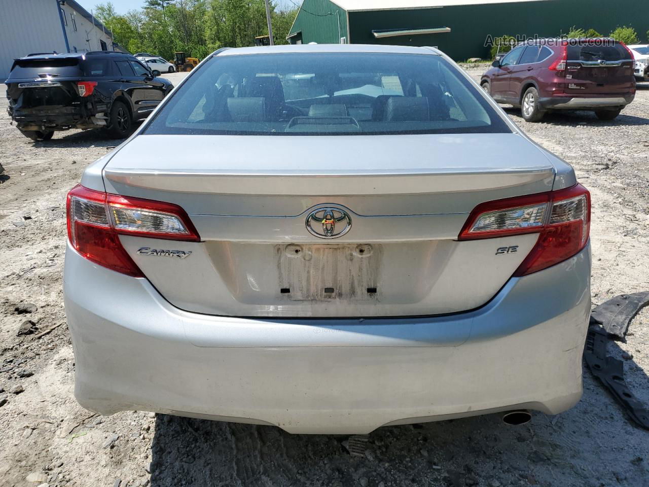 2012 Toyota Camry Base Silver vin: 4T1BF1FK8CU080257