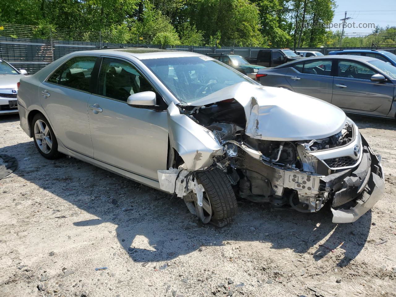 2012 Toyota Camry Base Silver vin: 4T1BF1FK8CU080257