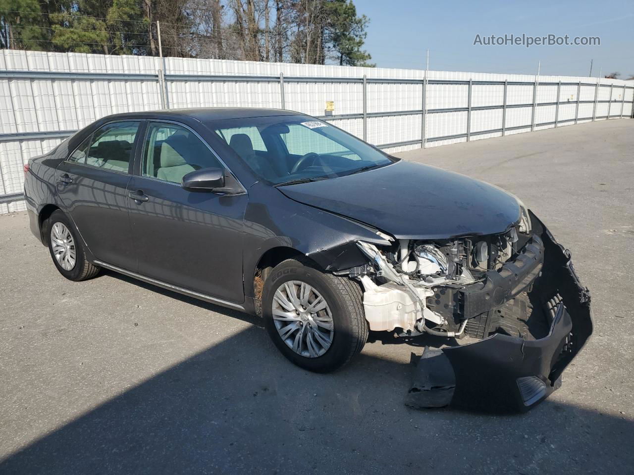 2012 Toyota Camry Base Серый vin: 4T1BF1FK8CU086768