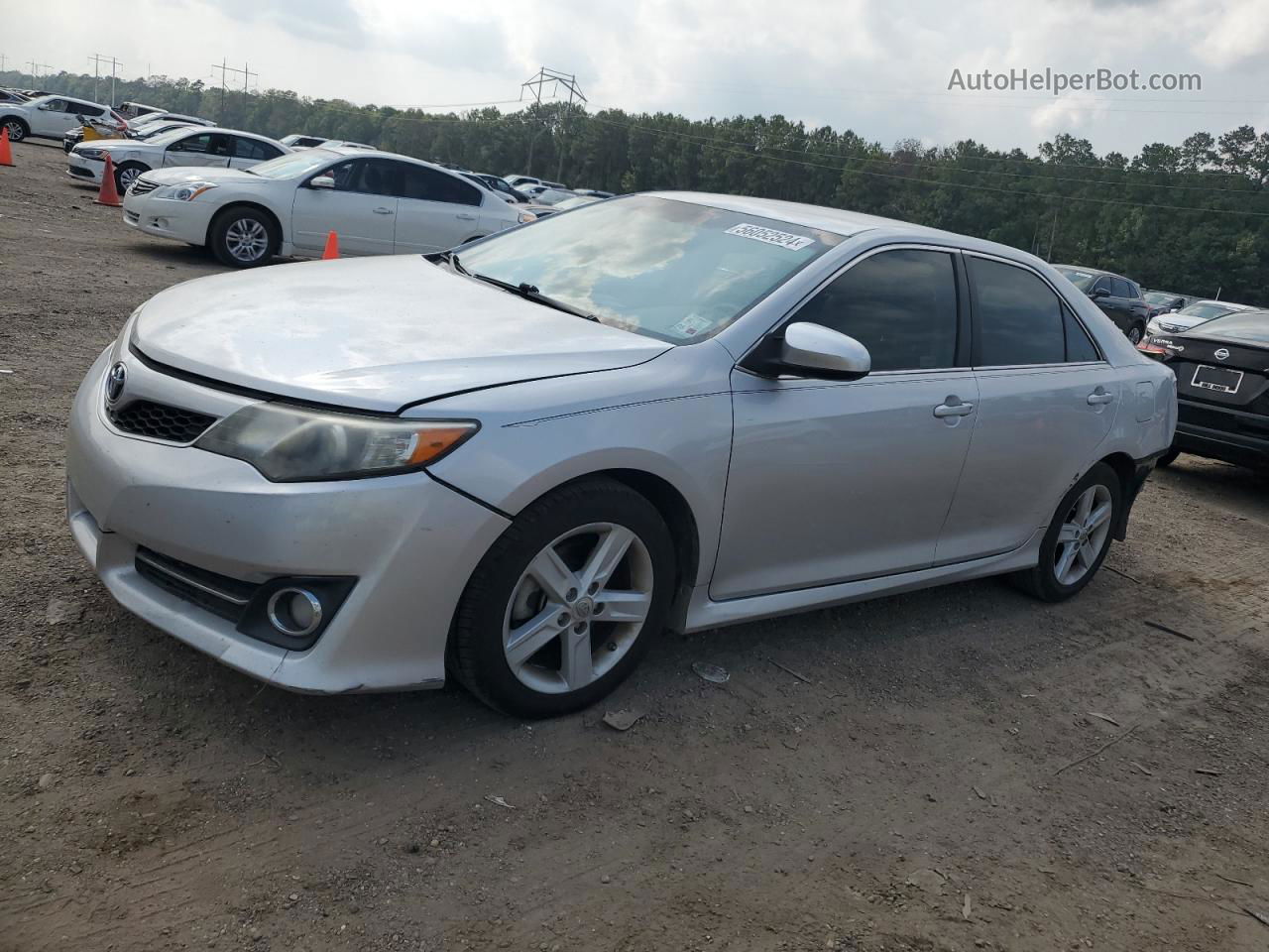 2012 Toyota Camry Base Silver vin: 4T1BF1FK8CU089072